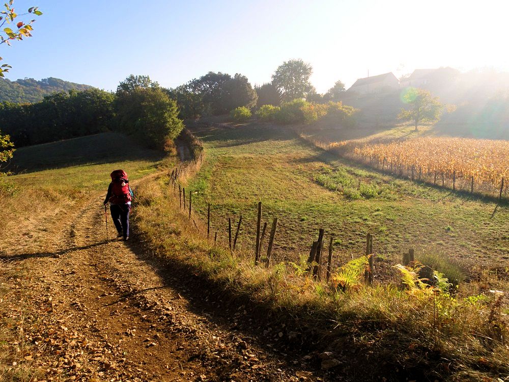 Soul Searching hike Les Eyzies to Rocamadour S.W France