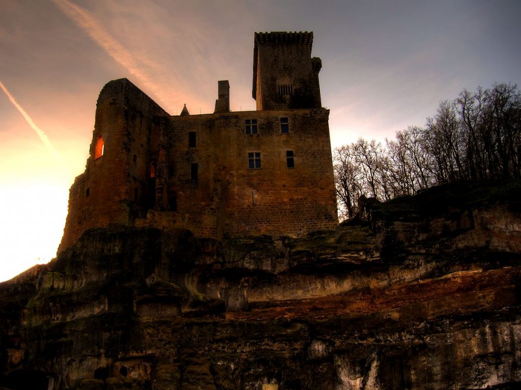 Chateau de Commarque in the Beune Valley